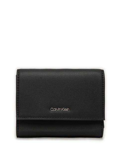 CALVIN KLEIN MUST  Cartera mediana negro - Carteras Mujer