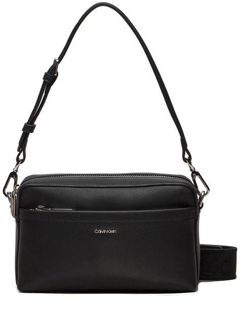 CALVIN KLEIN MUST  Mini bolso de hombro, con bandolera negro - Bolsos Mujer