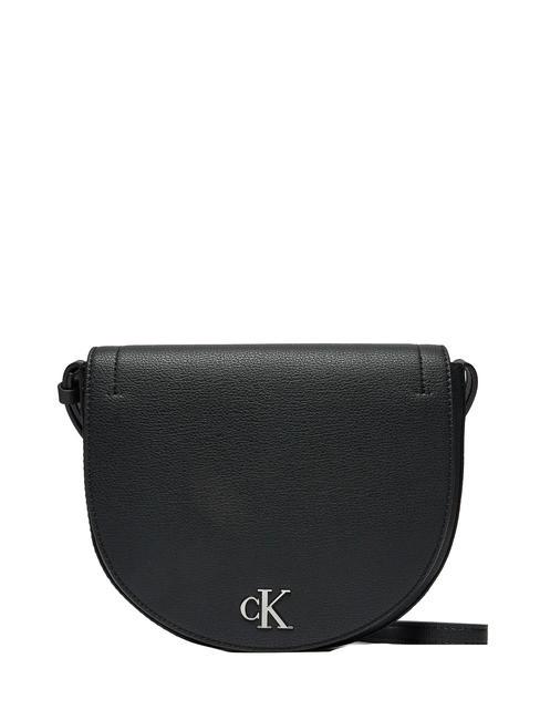 CALVIN KLEIN CK JEANS MINIMAL MONOGRAM Mini bolso de hombro pvh negro - Bolsos Mujer