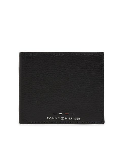 TOMMY HILFIGER PREMIUM LEATHER Monedero de piel negro - Carteras Hombre