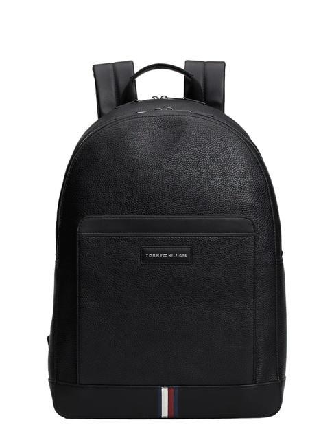 TOMMY HILFIGER BUSINESS PU Mochila para portátil de 15,6" negro - Mochilas para portátil