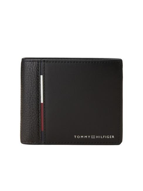 TOMMY HILFIGER CASUAL Monedero de piel negro - Carteras Hombre