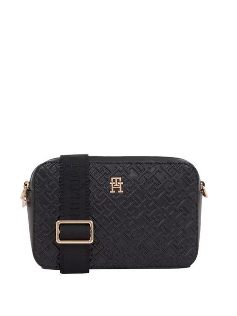 TOMMY HILFIGER DISTINCT Bolso para cámara con logo en relieve negro - Bolsos Mujer