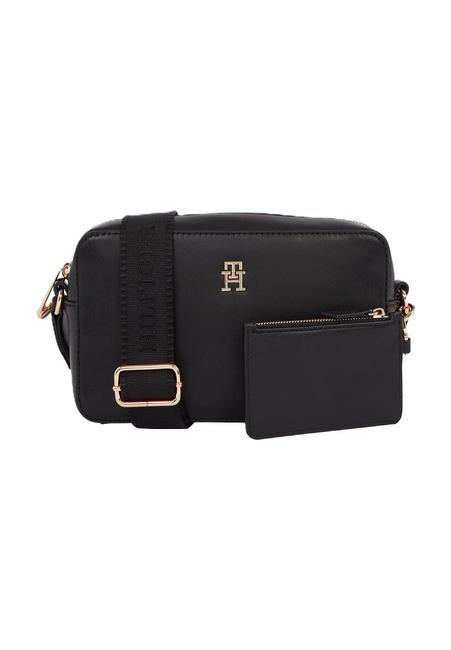 TOMMY HILFIGER MONOTYPE Bolso de hombro para cámara negro - Bolsos Mujer