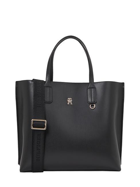 TOMMY HILFIGER DISTINCT Bolso de mano negro - Bolsos Mujer