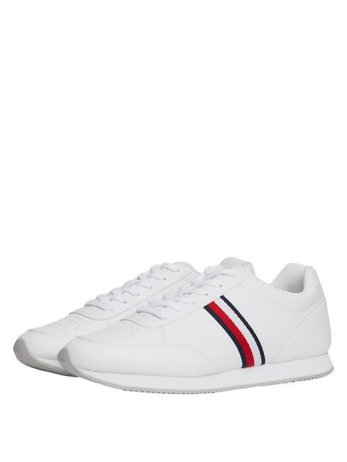 TOMMY HILFIGER RUNNER MIX Zapatillas bajas blanco - Zapatos Hombre