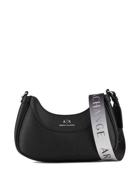 ARMANI EXCHANGE SMALL HOBO bolsa de hombro negro - Bolsos Mujer