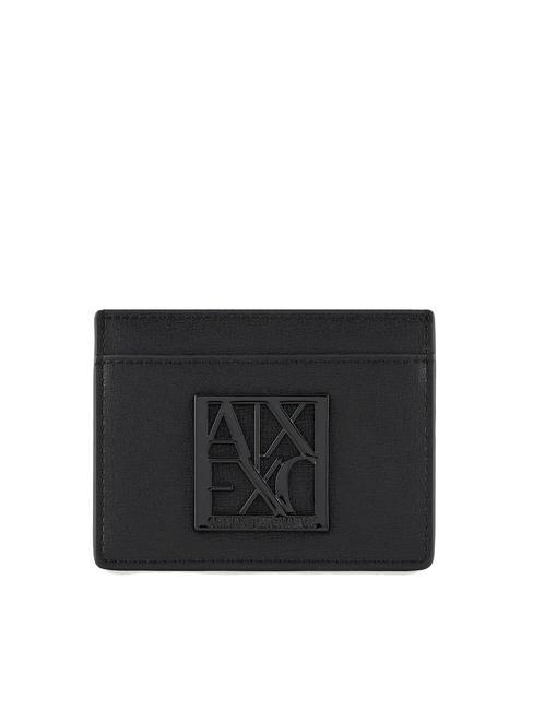 ARMANI EXCHANGE A|X Tarjetero plano negro - Carteras Mujer