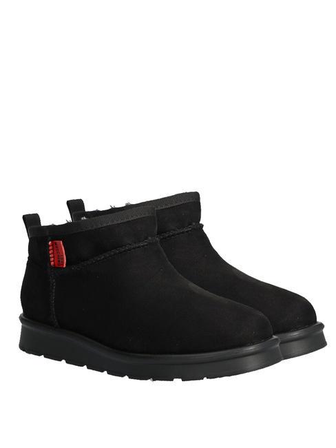 LOVE MOSCHINO WINTER 30 Botines de ante negro - Zapatos Mujer