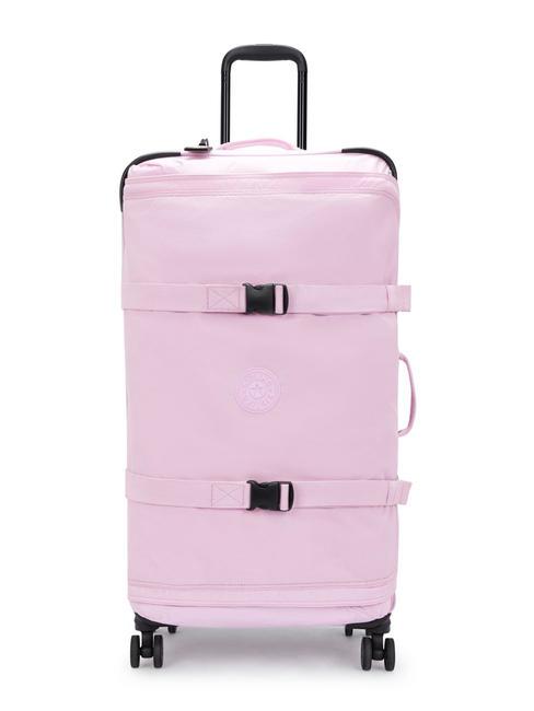 KIPLING SPONTANEOUS Carro de gran tamaño rosa floreciente - Trolley Semirrígidos