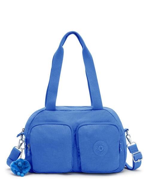 KIPLING COOL DEFEA Bolso bandolera con bandolera azul habana - Bolsos Mujer