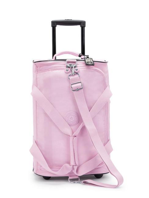 KIPLING TEAGAN S Bolsa de equipaje de mano trolley rosa floreciente - Equipaje de mano