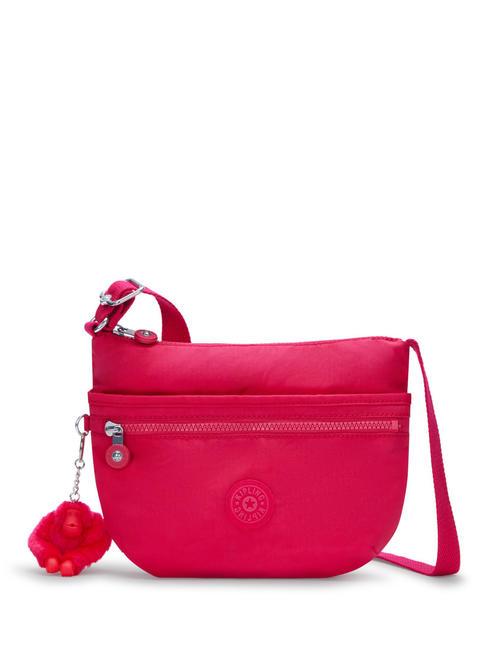 KIPLING ART S Bolso bandolera pequeño confeti rosa - Bolsos Mujer