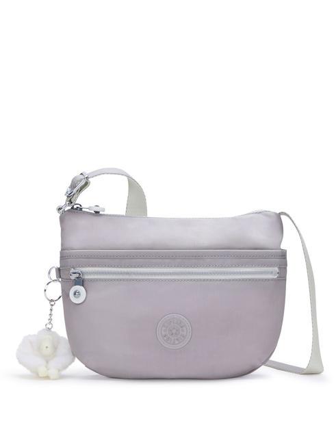 KIPLING ART S Bolso bandolera pequeño gris tierno - Bolsos Mujer