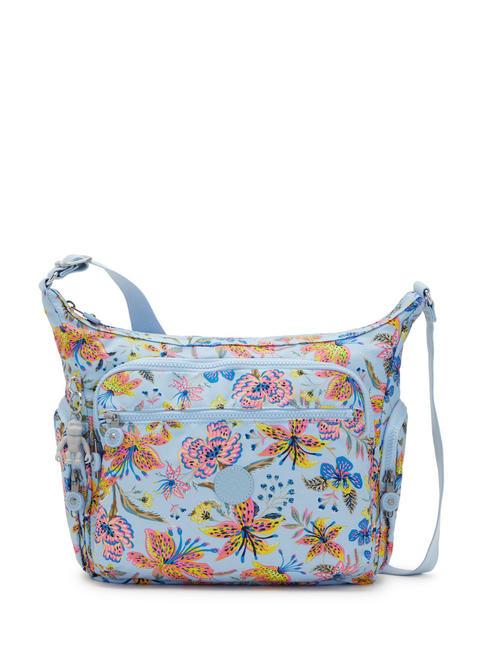 KIPLING GABBIE Bolso bandolera grande flores silvestres - Bolsos Mujer