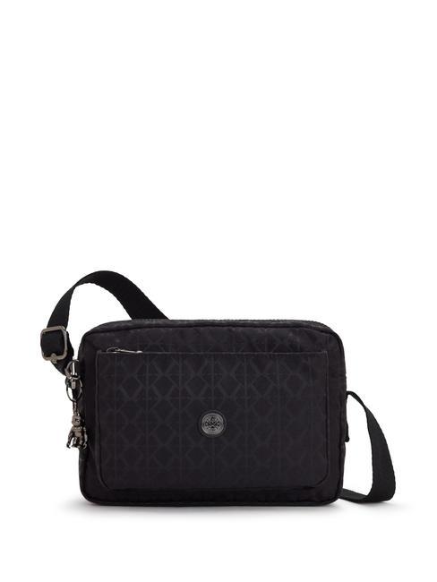 KIPLING ABANU M bolsa de hombro firma negra qvc - Bolsos Mujer