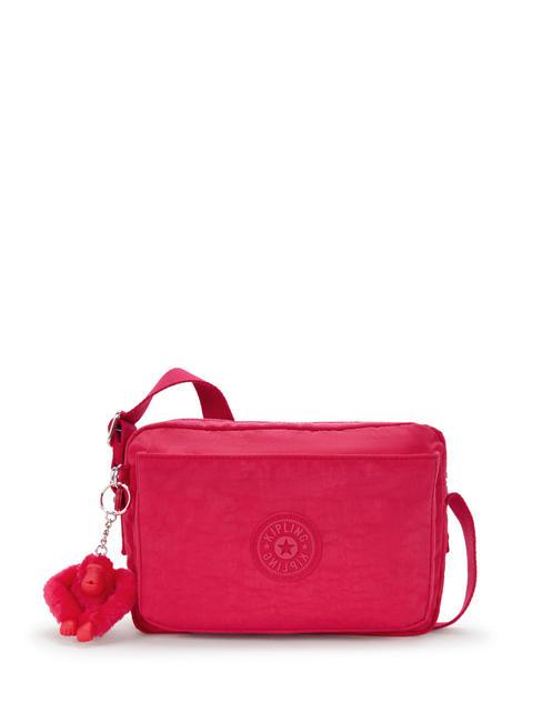 KIPLING ABANU M bolsa de hombro confeti rosa - Bolsos Mujer