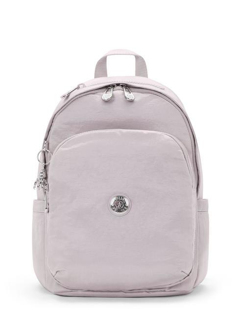 KIPLING DELIA M Mochila plata brillante - Bolsos Mujer