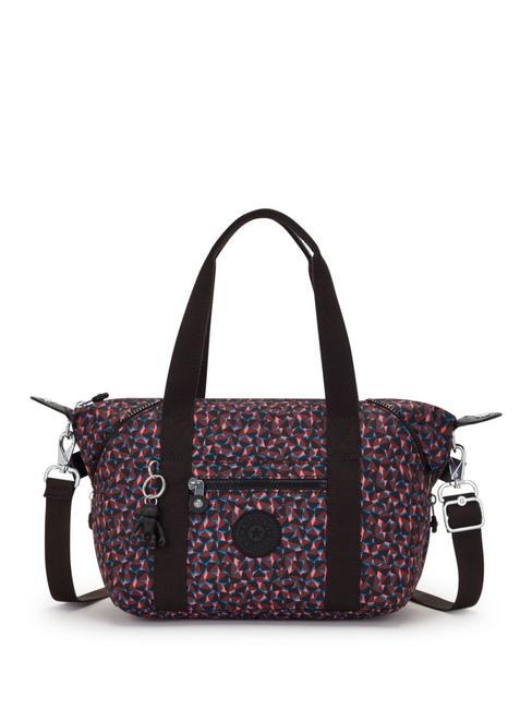 KIPLING ART MINI PRINT Bolso pequeño cuadrados felices - Bolsos Mujer