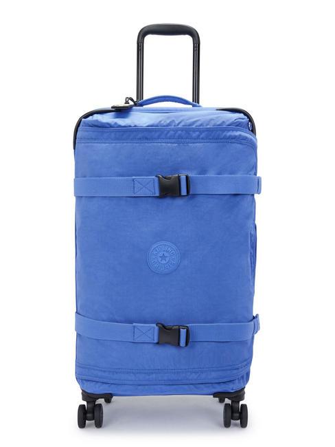 KIPLING SPONTANEOUS Carro de tamaño mediano azul habana - Trolley Semirrígidos