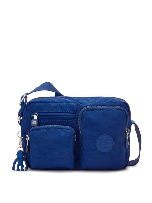 KIPLING ALBENA Bolso bandolera pequeño azul cielo profundo - Bolsos Mujer