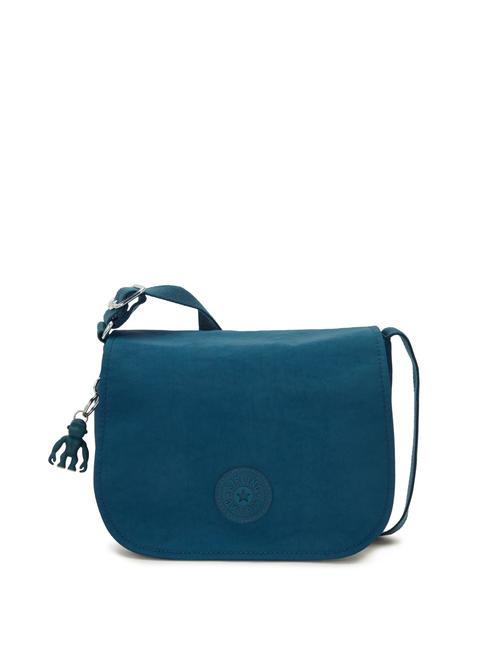 KIPLING LOREEN Bolso bandolera mediano esmeralda cósmica - Bolsos Mujer