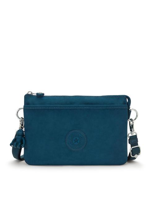 KIPLING RIRI S Bolso mini plano esmeralda cósmica - Bolsos Mujer