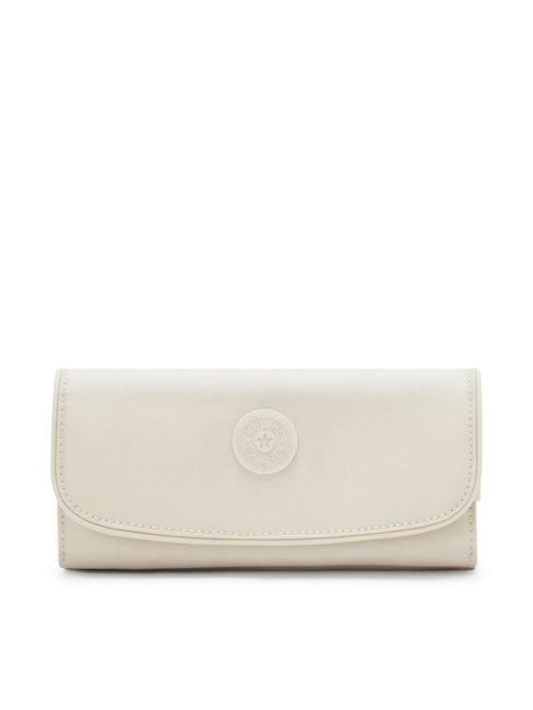 KIPLING MONEY LAND Cartera grande perla beige - Carteras Mujer