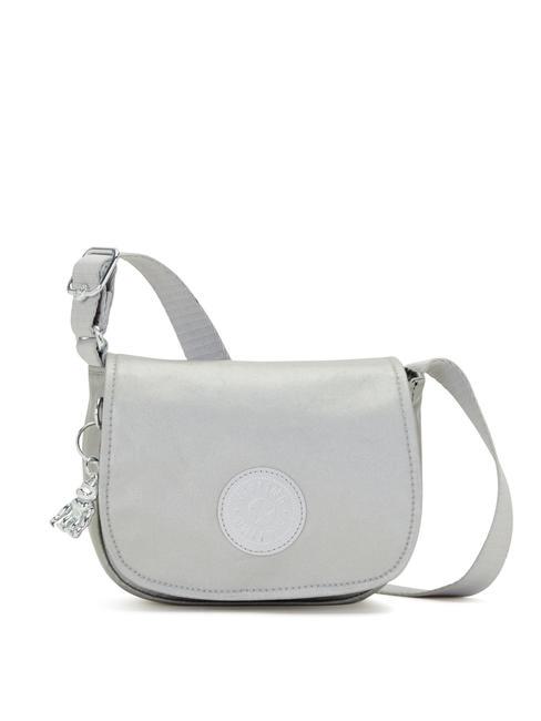 KIPLING LOREEN MINI Mini bolso de hombro metálico brillante - Bolsos Mujer