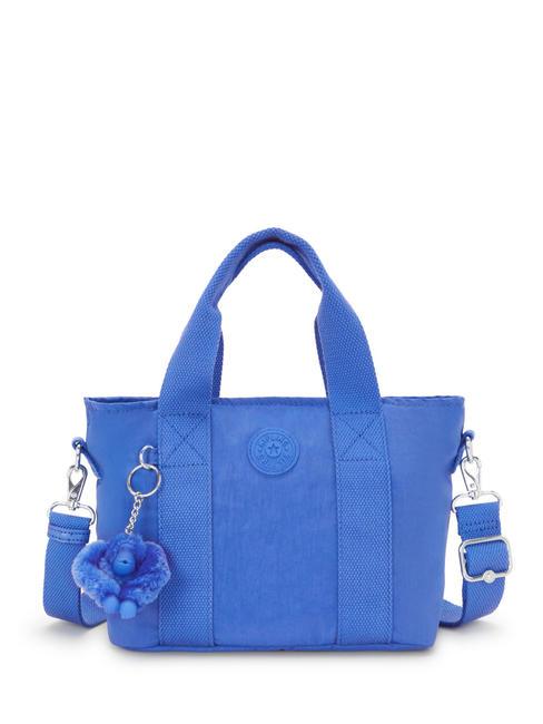 KIPLING MINTA Bolso tote mediano con bandolera azul habana - Bolsos Mujer