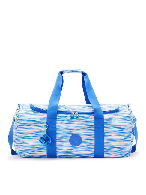 KIPLING ARGUS M Bolso de lona grande con bandolera azul diluido - Bolsas de viaje