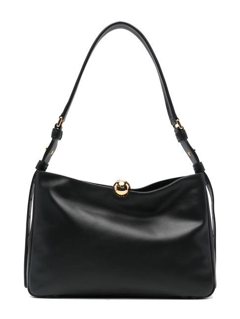 FURLA SFERA SOFT  Bolso bandolera de piel negro - Bolsos Mujer