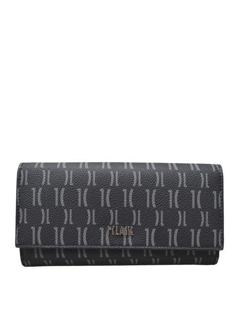 ALVIERO MARTINI PRIMA CLASSE MONOGRAM  Cartera continental negro - Carteras Mujer