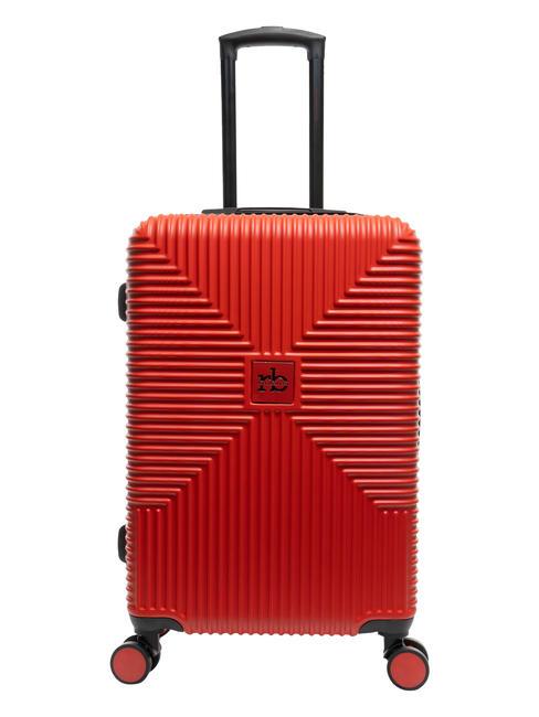 ROCCOBAROCCO NOMAD Carro de tamaño mediano rojo - Trolley Rígidos