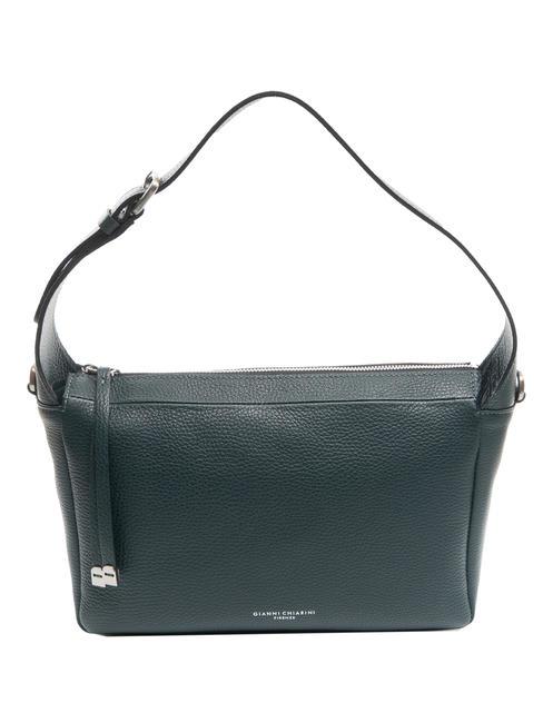 GIANNI CHIARINI MEDIUM Bolso bandolera, con bandolera, en piel. de color verde oscuro - Bolsos Mujer