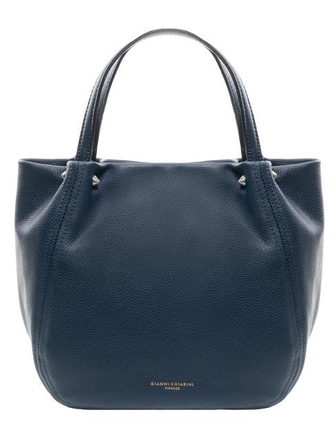 GIANNI CHIARINI TULIP  Bolso de mano, con bandolera, en piel. AZUL - Bolsos Mujer