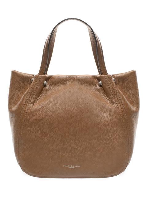 GIANNI CHIARINI TULIP  Bolso de mano, con bandolera, en piel. león - Bolsos Mujer