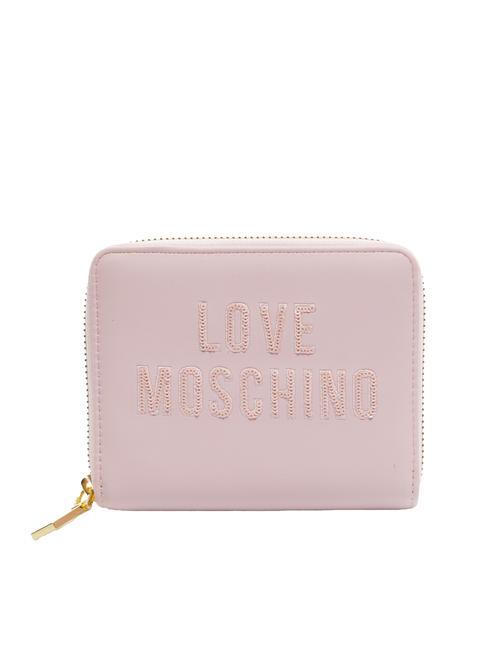 LOVE MOSCHINO PAILLETTES Cartera pequeña con cremallera polvos - Carteras Mujer