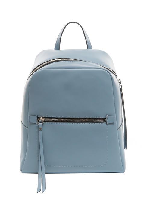 GIANNI CHIARINI SMOOTH  Mochila de cuero AZUL SUAVE - Bolsos Mujer