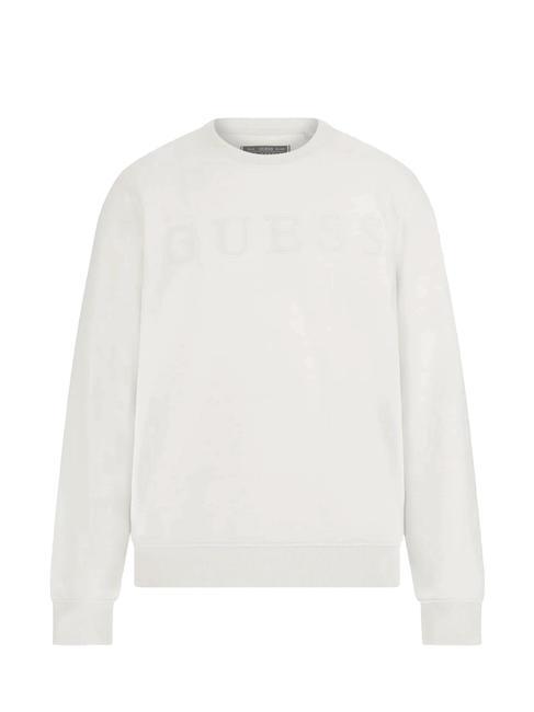 GUESS BEAU Sudadera con cuello redondo purwhite - Sudaderas