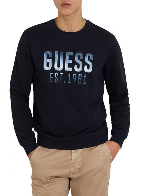 GUESS BEAU Sudadera con cuello redondo smartblue - Sudaderas