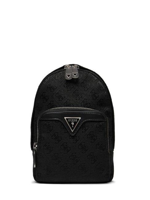 GUESS MILANO Bolso de un solo hombro NEGRO DE CARBÓN - Bandoleras Hombre