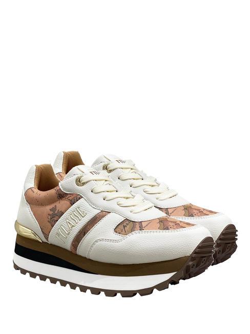 ALVIERO MARTINI PRIMA CLASSE WENDY JR Zapatillas blanco roto/beige geo - Zapatos Mujer