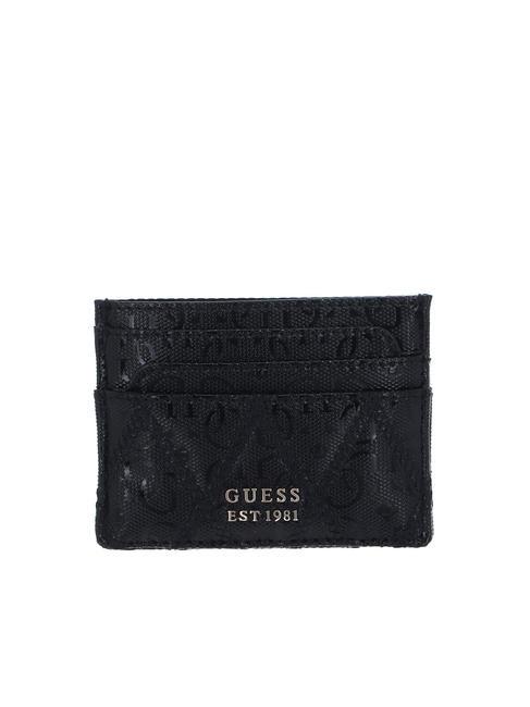 GUESS ADI Tarjetero plano NEGRO - Carteras Mujer