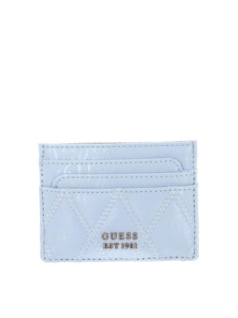 GUESS ADI Tarjetero plano cielo azul - Carteras Mujer