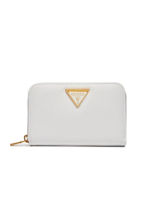 GUESS COLETTE Cartera mediana con cremallera blanco - Carteras Mujer