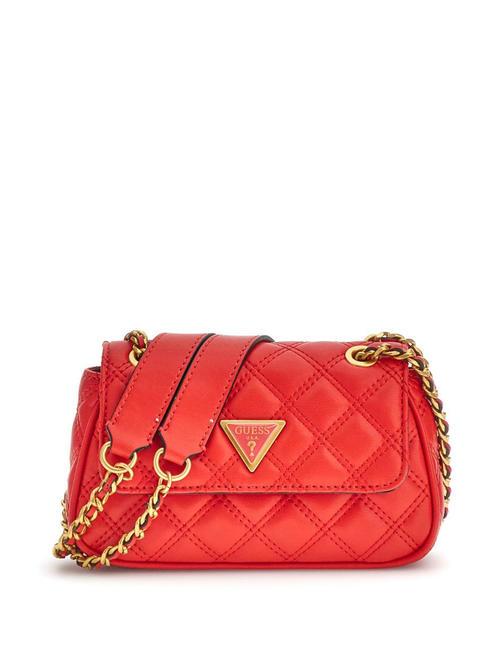 GUESS GIULLY  Mini bolso de hombro ROJO - Bolsos Mujer