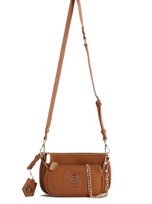 GAUDÌ CARRIE Bolso con clutch desmontable bronceado - Bolsos Mujer