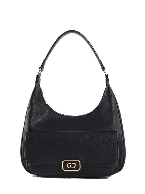 GAUDÌ CLAIRE Bolso hobo con bolsillo NEGRO - Bolsos Mujer