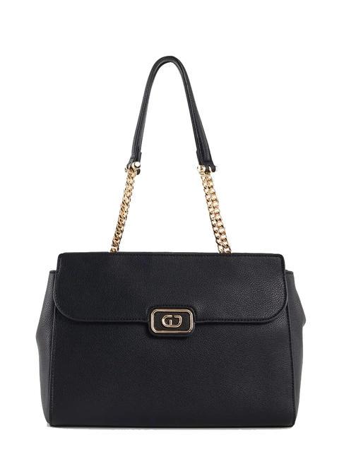 GAUDÌ CLAIRE Bolso bandolera con asas de cadena NEGRO - Bolsos Mujer